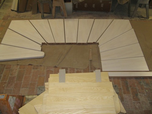 Holztreppenstufen buche neu - 13,