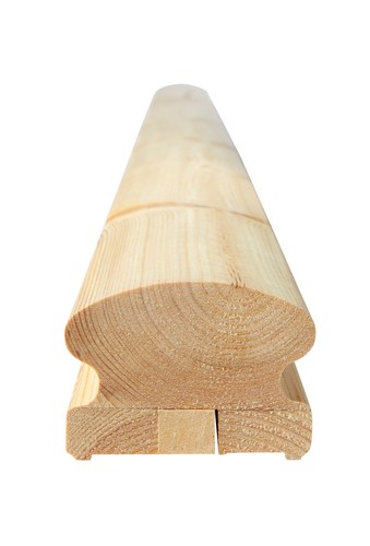 Holz handlauf abgerundet - handlauf,