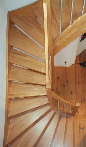 Treppe massivholztreppe 2 - treppe,
