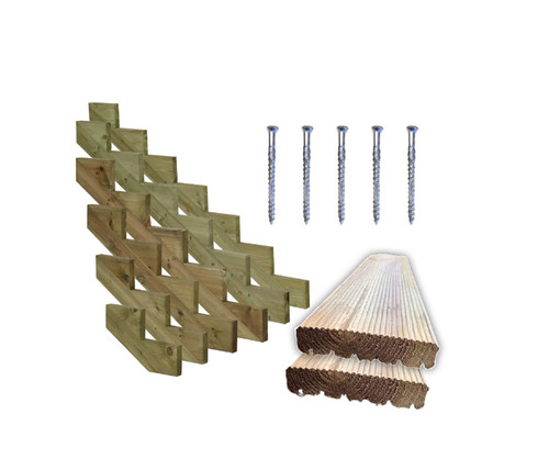 Holz treppe komplett set - treppe, komplett-set:2