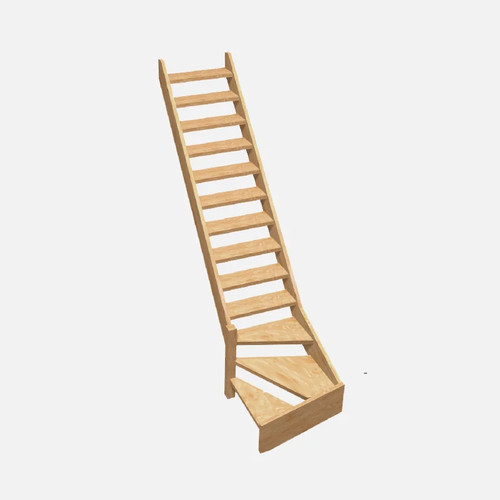 Normandie raumspartreppe - normandie,