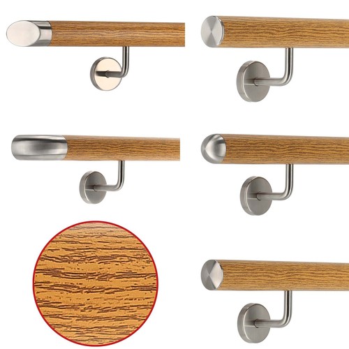 Aluminium handlauf eiche - handlauf,