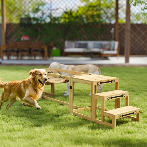 Pawhut agility set - agility-set, hunde