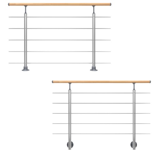 Dolle geländer set aluminium - dolle,
