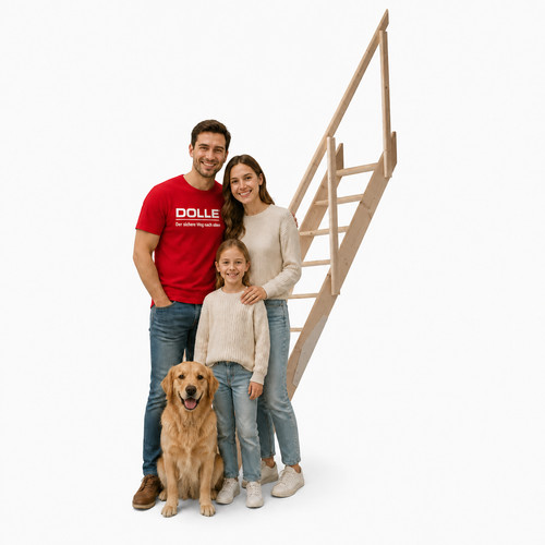 Dolle raumspartreppe fichte - raumspartreppe,